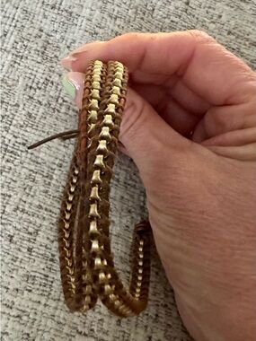 Chan Luu Gold-Tone Button Accent